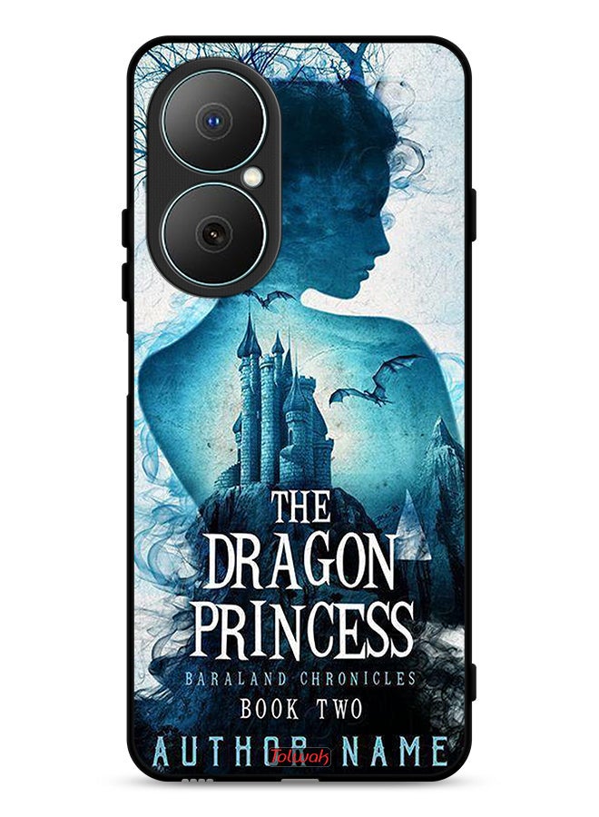 Tolwak Huawei Nova Y73 Protective Case Cover The Dragon Princess