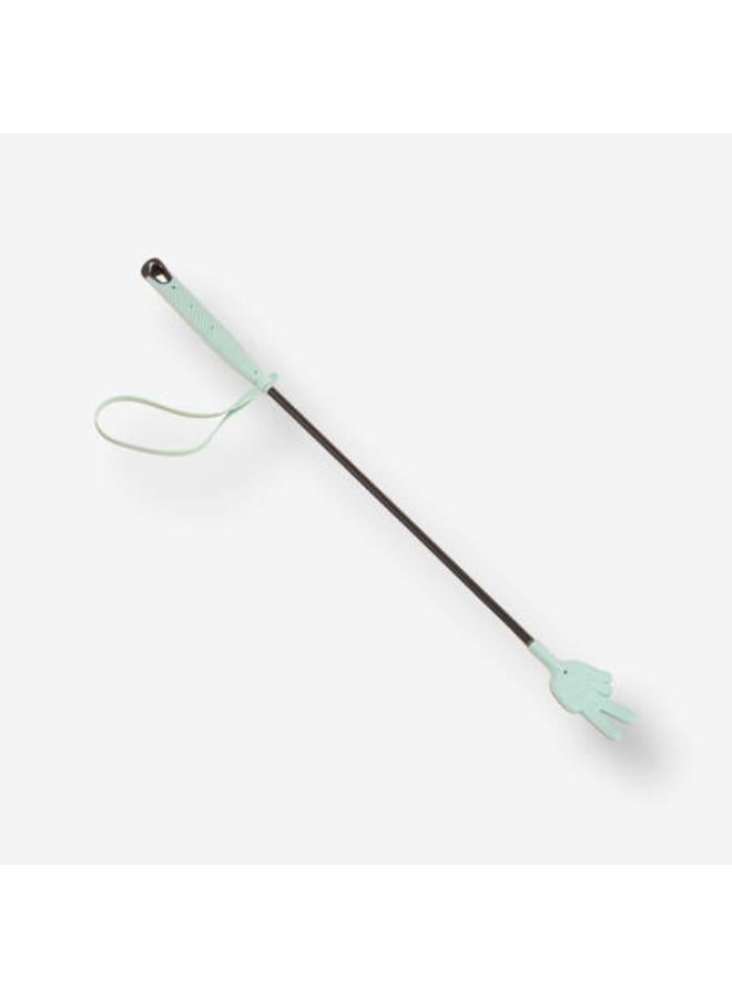 FOUGANZA Kids' Horse Riding Crop 140 Multi 58 cm - Green/Grey - Image 1