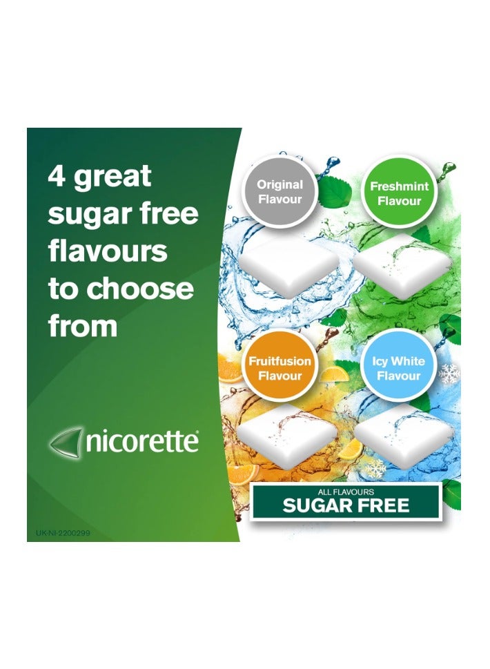 نيكوريت فروت فيوجن 2 ملغ علكة نيكوتين – 105 قطعة - Image 4