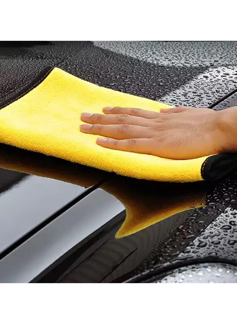 Zollyss Microfiber Cleaning Cloth 800 GSM for Home Kitchen Car Motorbike Mobile Laptop Office Lint Free Dual Layer Ultra Thick Super Absorbent Towel Scrubber Duster Wash Polish Cloth, 3 Pcs - pzsku/Z6E3DD1543ED77BA99ACBZ/45/_/1740033009/86947e5e-649f-44b2-b455-2cd32cb2276f