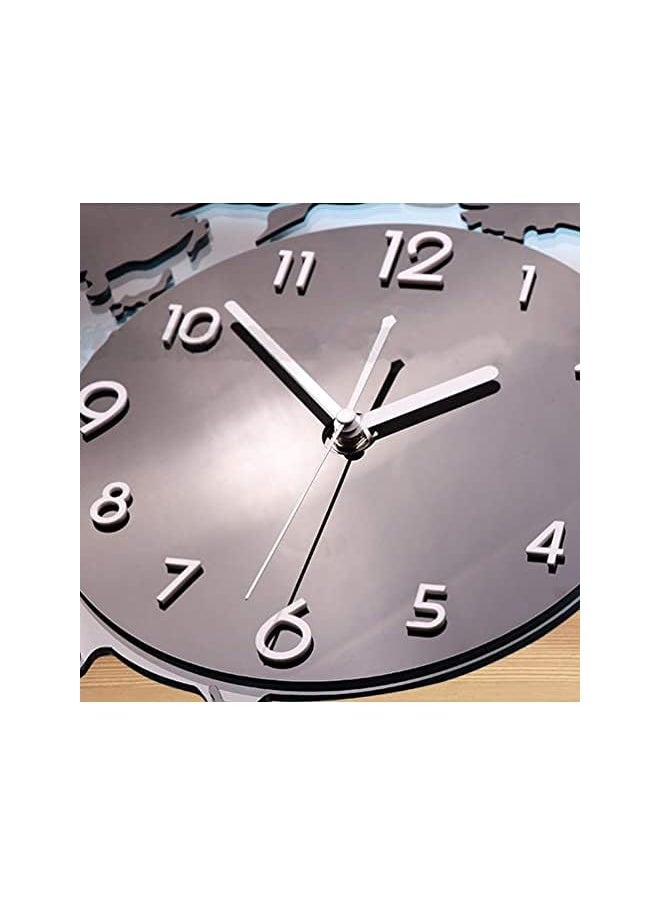 vesus - Timezone Map - Acrylic World Clock for Home and office Decor - Image 1