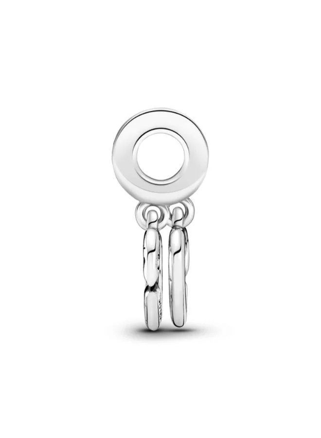 PANDORA Linked Sister Hearts Split Dangle Charm