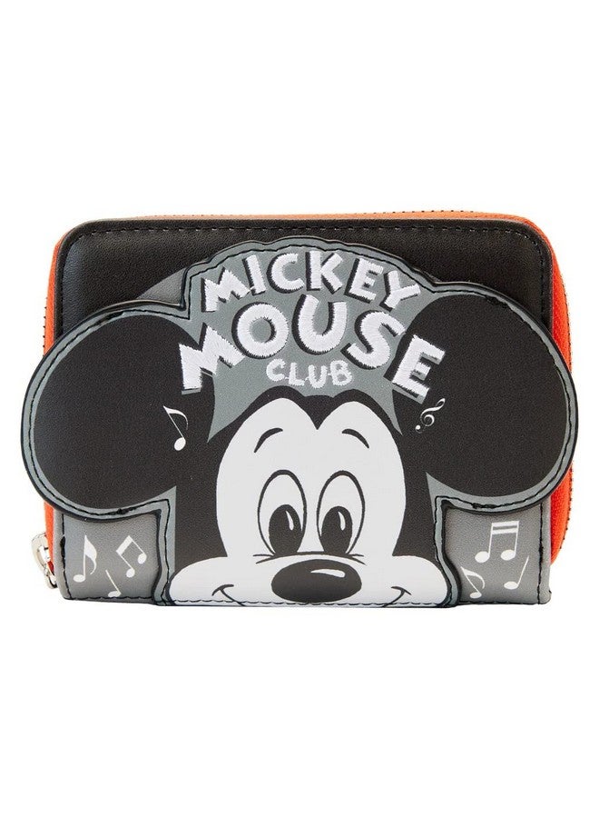 Loungefly Disney 100Th Anniversary Mickey Mouse Club House Zip Around Wallet - Image 1