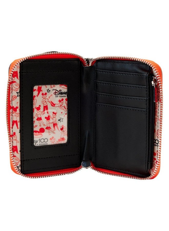 Loungefly Disney 100Th Anniversary Mickey Mouse Club House Zip Around Wallet - Image 5