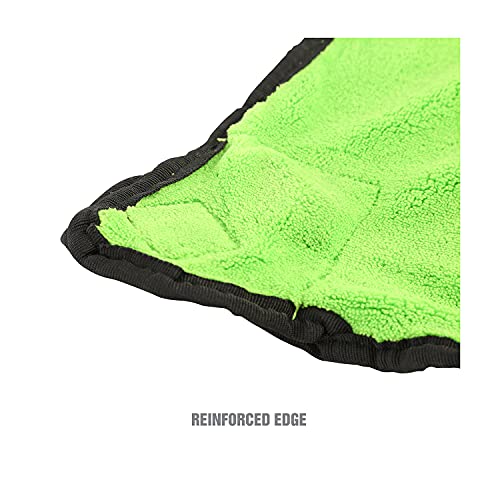 OEMTOOLS غطاء واقي ناعم للفوانيس من OEMTOOLS 24899 للميكانيكيين، حماية مغناطيسية للفوانيس للسيارات والشاحنات، 42" × 24" واقي للفوانيس، أخضر عالي الوضوح، مغناطيسات قابلة للإزالة - Image 5