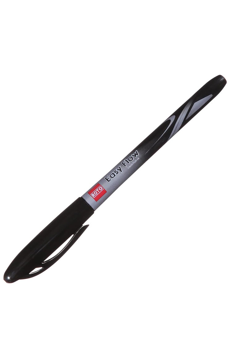 Roro easy flow ballpoint pen - black  - Image 2