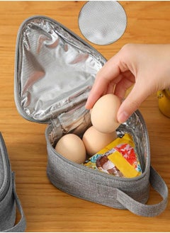 Y&D 3Pcs Small Lunch Boxes Size 13.5cm x 13cm For Snack Meals Or Diet  - Image 4