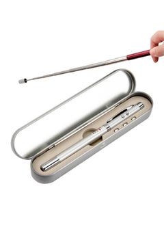 NIBEMINENT Metal Infrared Teaching Pointer 5-in-1 Electronic Multifunction Laser Antenna Telescopic Pen  - Image 2