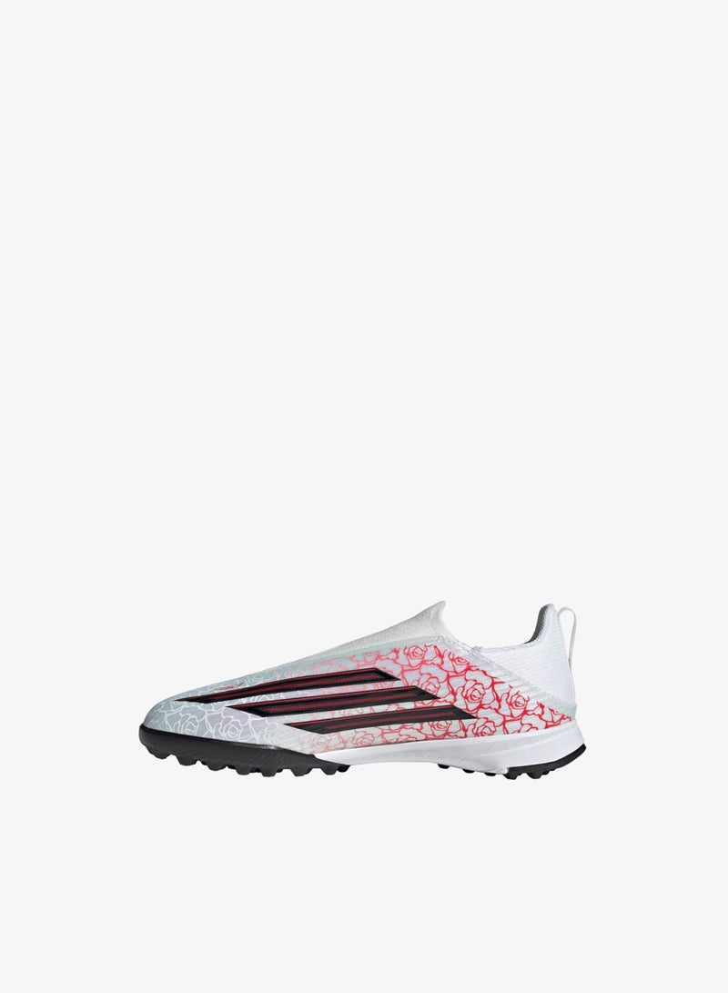 Adidas F50 LEAGUE LAMINE YAMAL Laceless Turf Football Boots Kids - Image 4