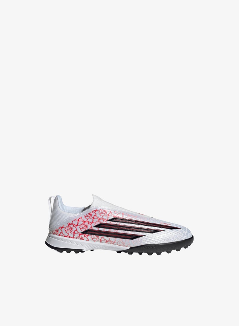 Adidas F50 LEAGUE LAMINE YAMAL Laceless Turf Football Boots Kids - Image 1