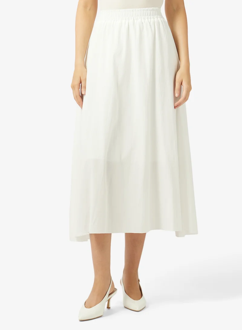 ايلا A-line Pleated Skirt