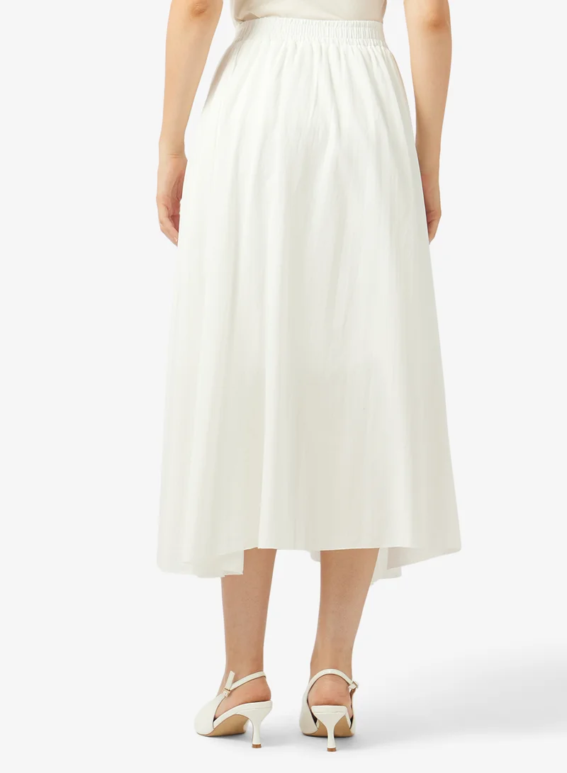 Ella  A-line Pleated Skirt for Women | Best Price UAE