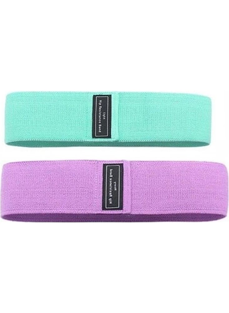 Technosmart Loop Band Resistance Band Sports Exercise Aerobics Pilates Squat Band Fitness Yoga  - Image 1