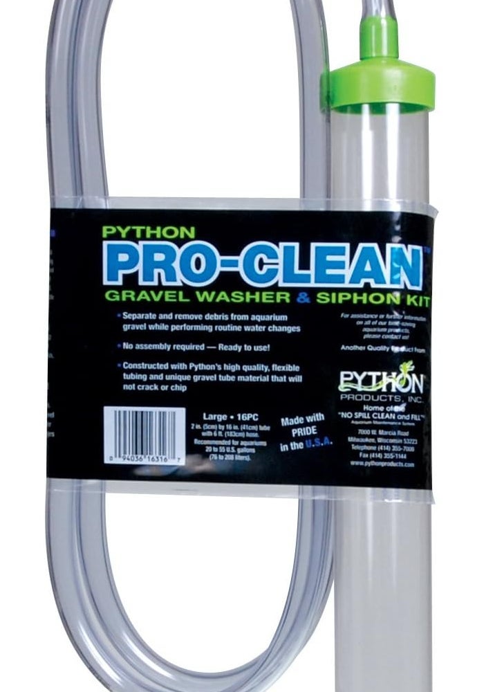 Python Pro-Clean Gravel Washer and Siphon Kit for Aquariums