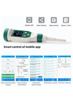 Generic YY-1030 Smart Bluetooth pH Meter, Water Quality Tester Pen, Mobile APP Control, for Soil/Cosmetic/Food/Cheese/Meat Fruit/Dough/Baby Food Supplement  - Image 5