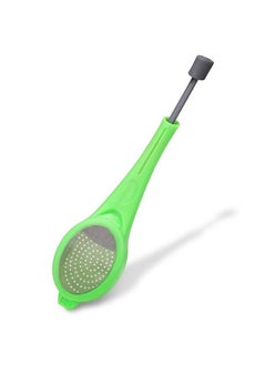 Generic 2Pcs Tea Infuser Multi Function Filter Tea Infuser Convenient Mini Tea Filter Silicone Tea Strainer Tea Set Kitchen Tools Green  - Image 2