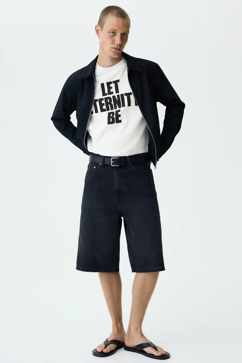 H&M  Relaxed Fit Printed cotton vest top for Men | Best Price UAE