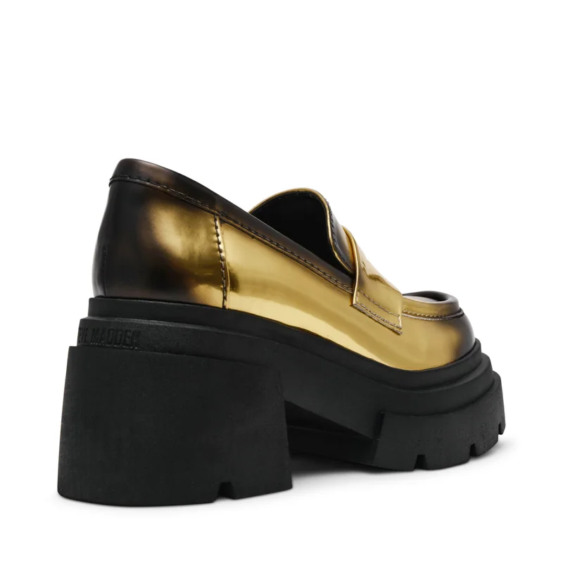 ستيف مادن Turnout Block Heel Loafer Pumps