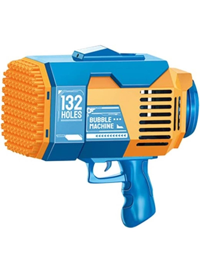 Bubble Gun Toy for Kids, 132 Holes – Automatic Bubble Blower Machine with LED Lights, Colorful Bubble Stream, Easy-to-Hold Design – Outdoor Fun Toy for Toddlers & Children – Ideal for Birthday Parties, Summer Activities & Gifts - Image 4