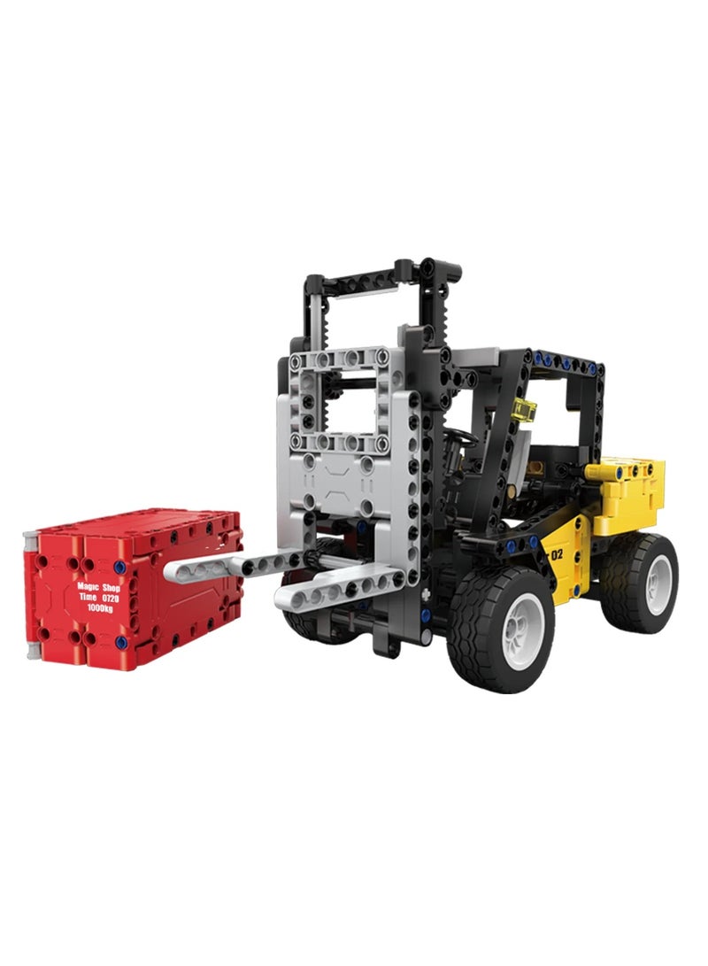 CADA BUILDING BLOCKS FORKLIFT WITH 388 PCS  MINI BRICKS - Image 1