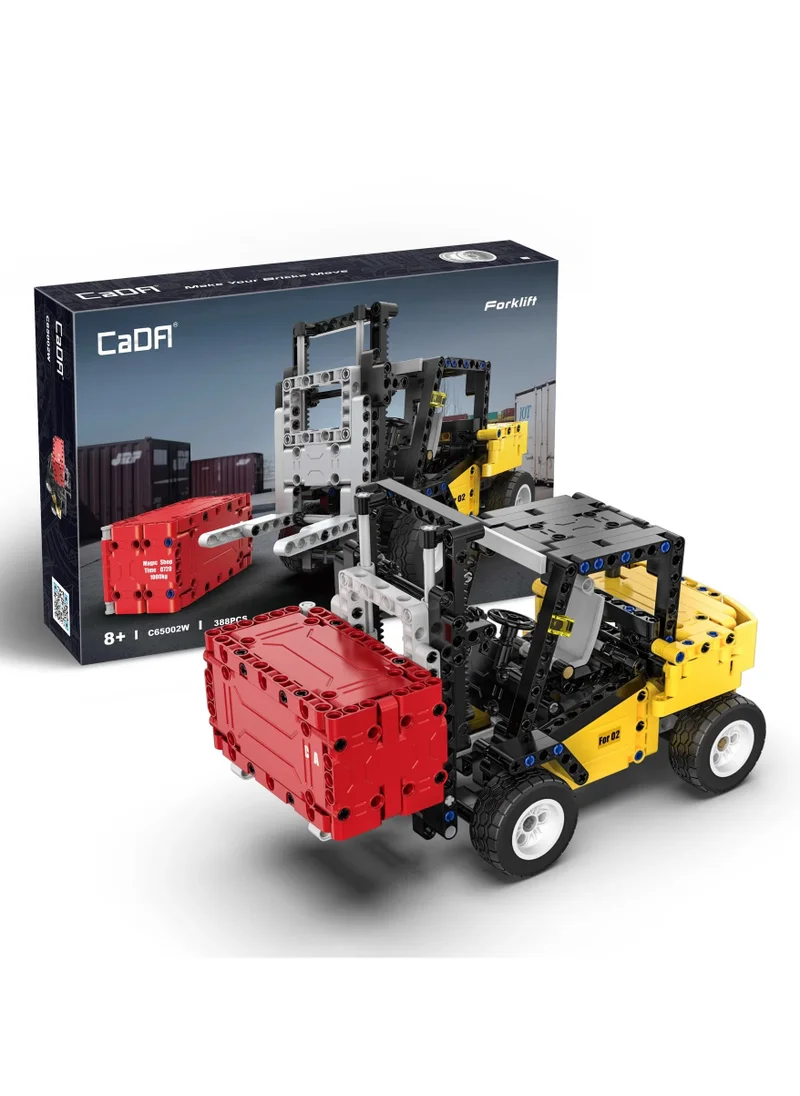 CaDA CADA FORKLIFT Building Blocks, C65002W