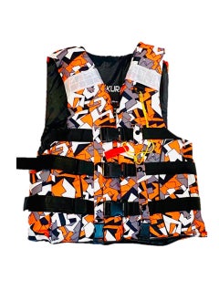 oakura J04 Life Jacket Premium Buoyancy Vest For Adults And Kids Adjustable Fit, Available In 3 Different Mesmerizing Colors And 5 Different Sizes  - Image 1