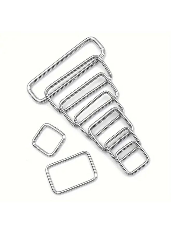 Black Metal Square Rivets 20mm 5pcs For Leather Crafting DIY Projects - Image 4