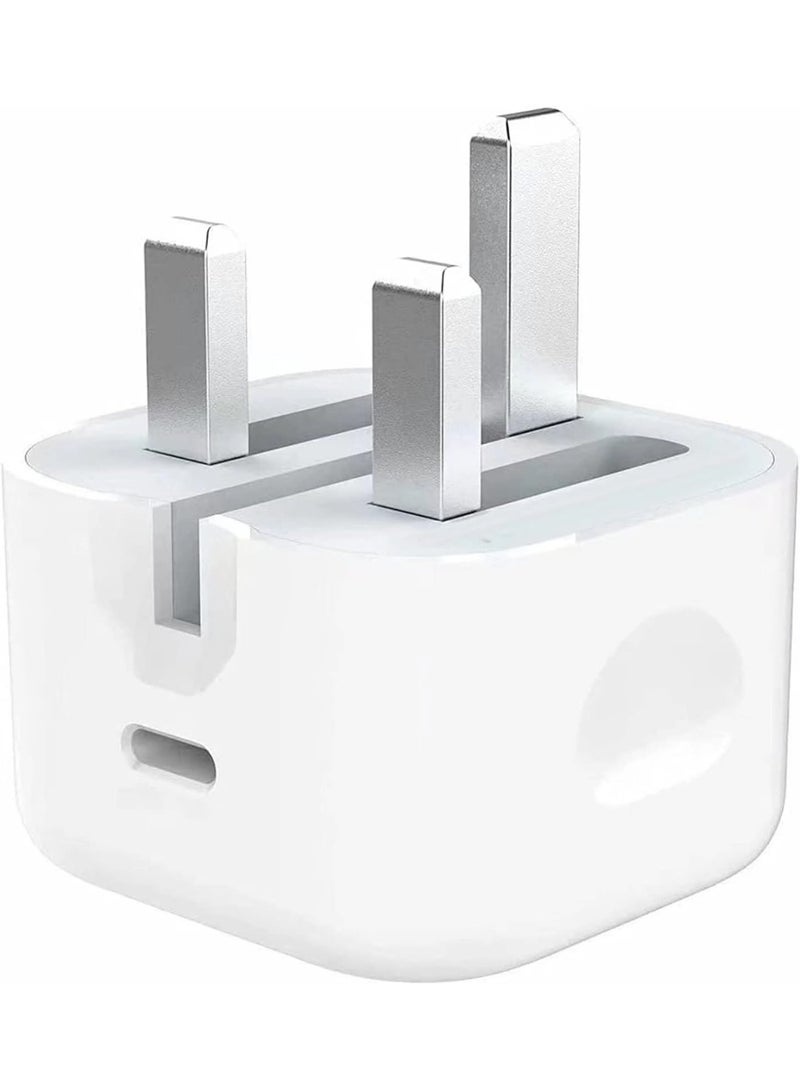 iPhone 20W Fast Charger | USB C Wall Fast Charger Compatible with iPhone 15/14/14 Pro/14 Pro Max/13/12/SE2020/11/XR/XS Max/X/iPad - Image 2