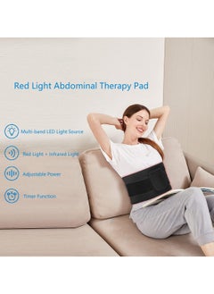 Ru syanl Red Light Therapy Infrared Light Therapy Pad for Body Pain Deep Therapy for Back Knee Hands Feet Portable 660nm 850nm Home Light Therapy Wrap Belt  - Image 2