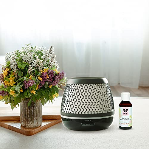 IRIS Celeste Ultrasonic Oil, Pleasing Floral Fragrance, Elegant and Mesmerizing Home Fragrance Solutions, Fragrances for Fine Living, 100 ml Ultrasonic Diffuser Oil in Amber Bottle - Image 5