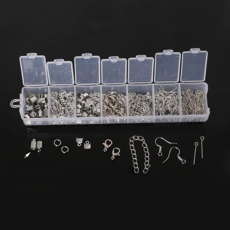 DIY Crafts DIY Crafts 25 Grm, Gold, Silver/Gold Color Metal Parts Mix Set for Making Bracelet Necklace Earring Jewelry Findings Accessories Manual Note:- Bo(25 Grm, Gold)  - Image 3