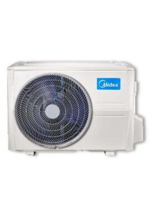Midea 2.0 Ton Wall AC, Inverter Compressor, Cooling & Heating, WiFi, R410A, MST4XT-24HRFN1 1.77 kW 321MST4XT-24HRFN1 Grey - Image 2