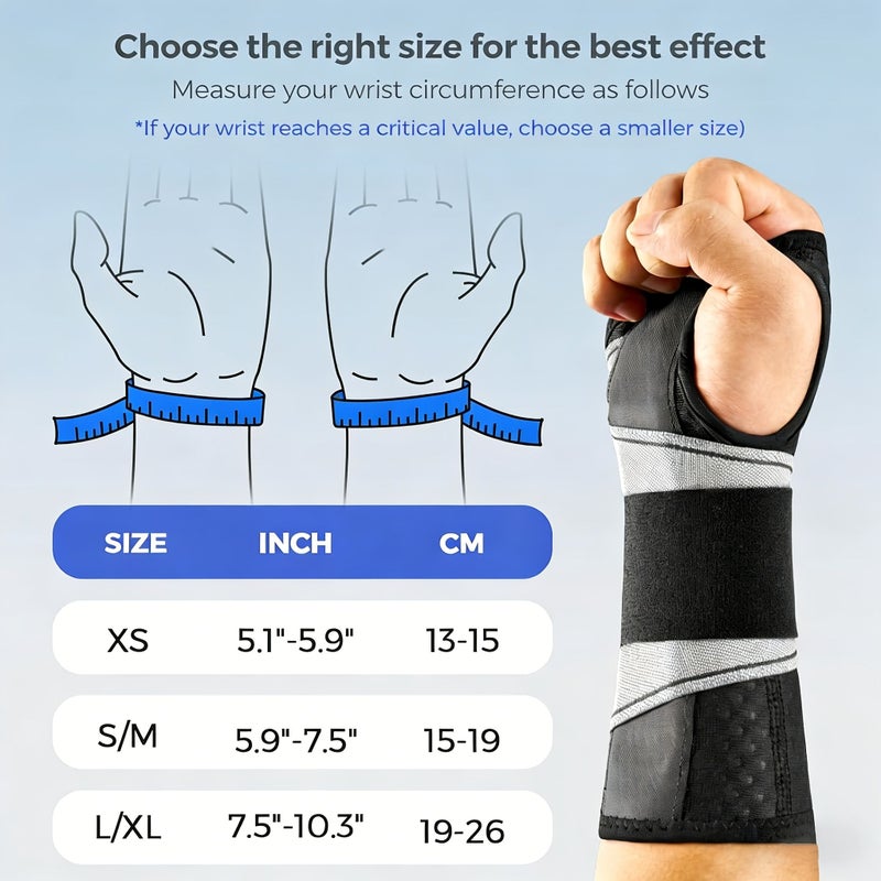 Pink Lightweight Wrist Support For Typing Gaming Unisex S/M - Image 2