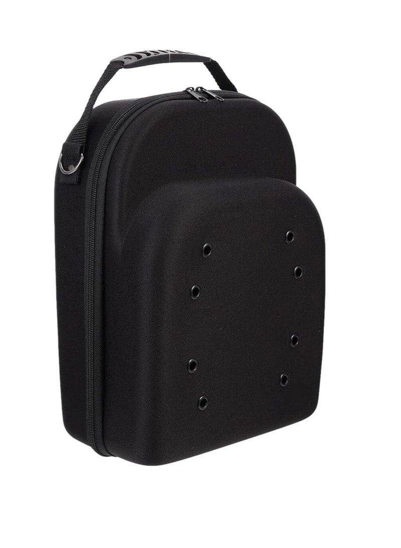 General Hat Case for Travel - Waterproof Hard EVA The Carrier Case | Baseball Caps Storage Case with Shoulder Strap and Carabiner, Hat Organizer Box for 6 Baseball Caps  - Image 1