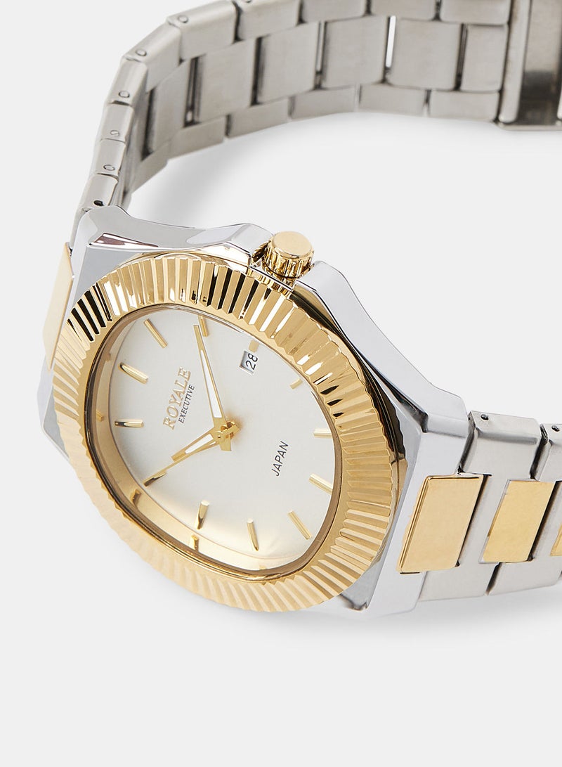 Royale Executive Men's Classic Watch W/ Date - Image 3
