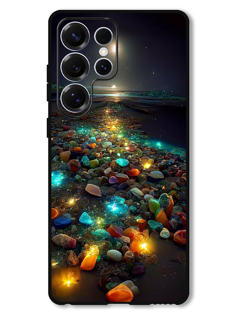 Theodor Protective Case Anti Scratch Shock Proof Bumper Cover For Samsung Galaxy S25 Ultra Glow - Image 1