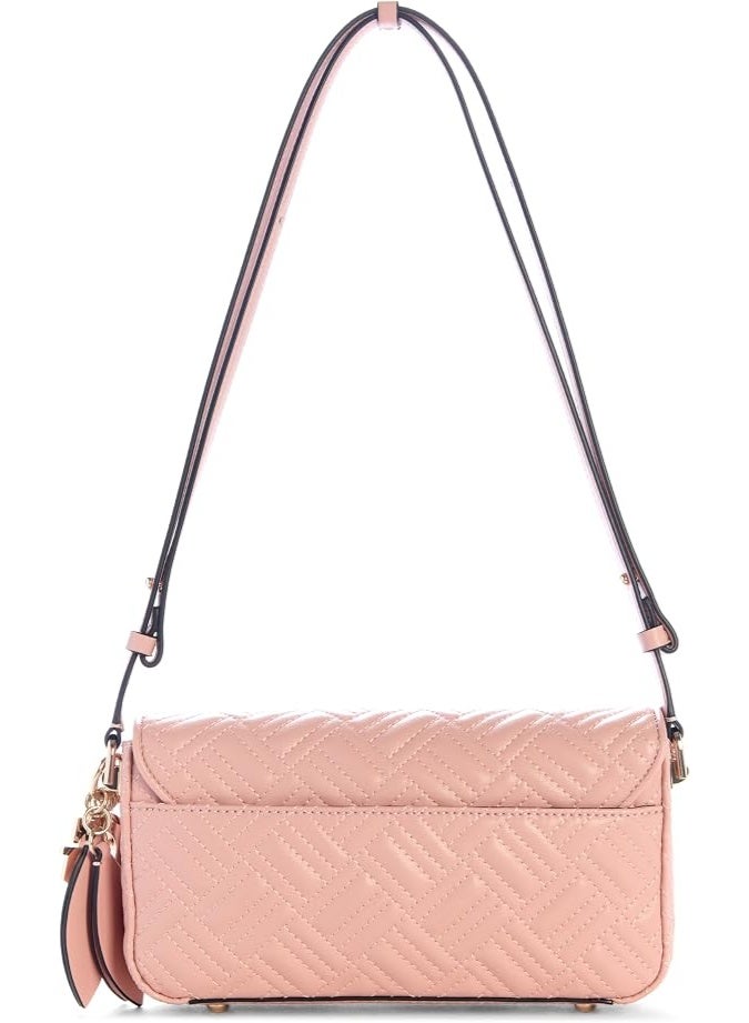 جس حقيبة "سالي ميني باكت" (Sally Mini Bucket) للنساء من Guess - لون وردي مرجاني - مقاس واحد - Image 4