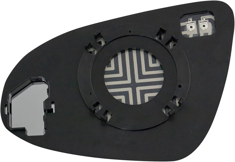 TRQ Passenger Side Heated Mirror Glass Compatible with 2014-2019 Toyota Corolla TO1325117 - Image 5