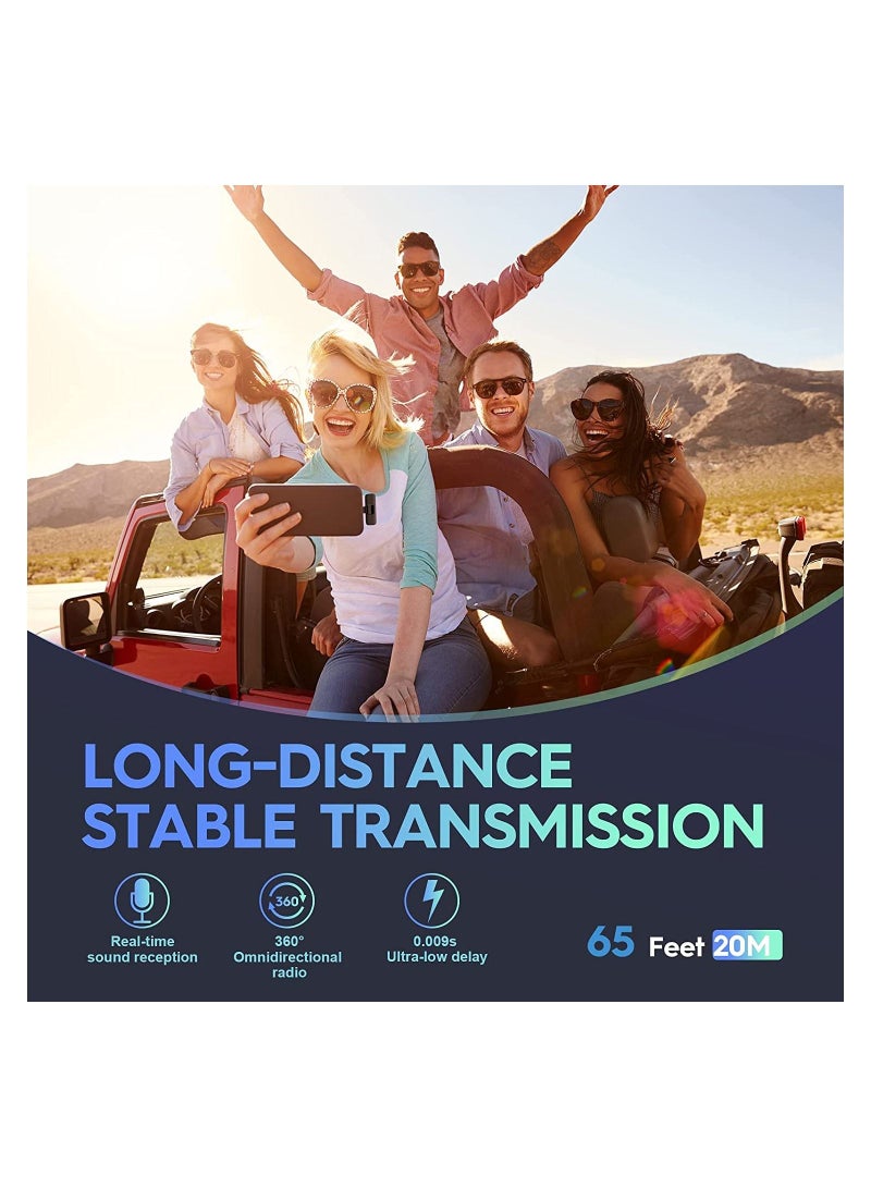 2 in 1 iphone or type-c Wireless Lavalier Microphone For IPhone, Plug Play, Portable Audio Video Recording Mic for Youtube, Live Stream, Vlog, Interview, Laptops PC - Image 3