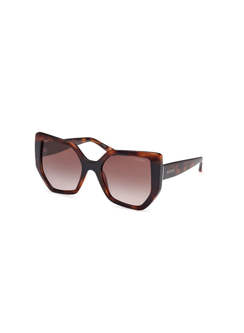 GUESS Plastic Asymmetrical Full Rim Women Uv Protection Sunglass - Image 1