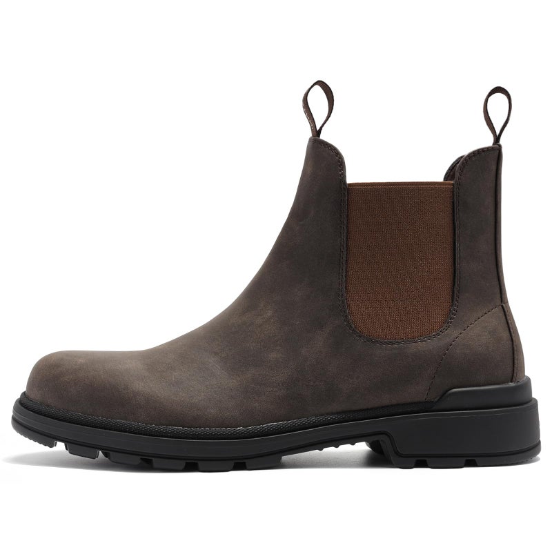 Cestfini Mens Slip On Chelsea Boots, Winter Work Hiking Ankle Booties For Men Comfortable and Lightweight - Image 3