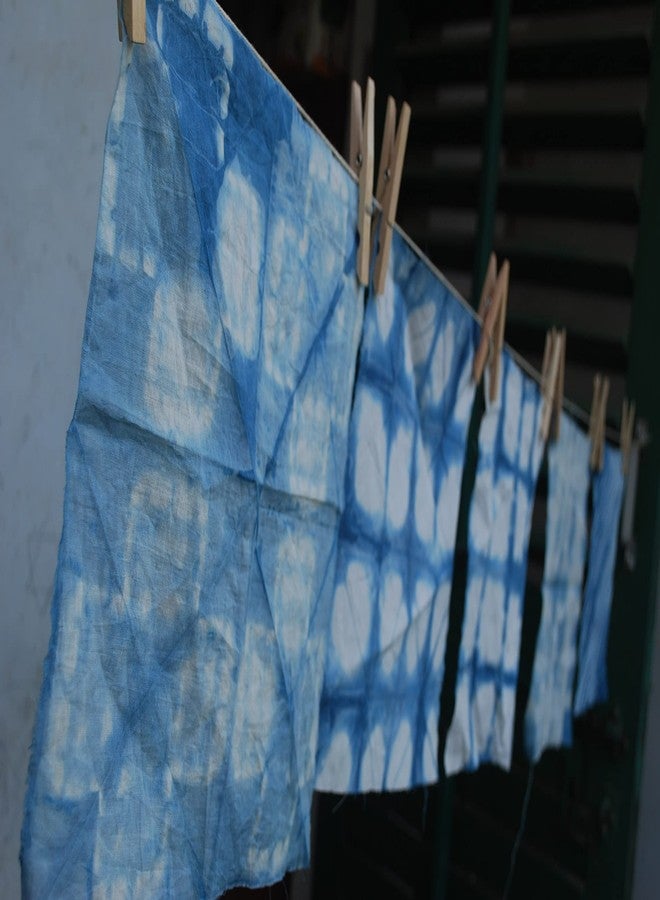 Active Hands Natural Indigo Dye Clamp Shibori Hobby Craft DIY Kit/Indigo Shibori Dyeing/Indigo Clamp Dyeing/DIY Herbal Tie & Dye Kit - Image 1