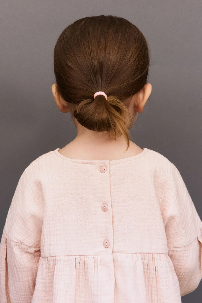 اتش اند ام فستان من قطن الموسلين