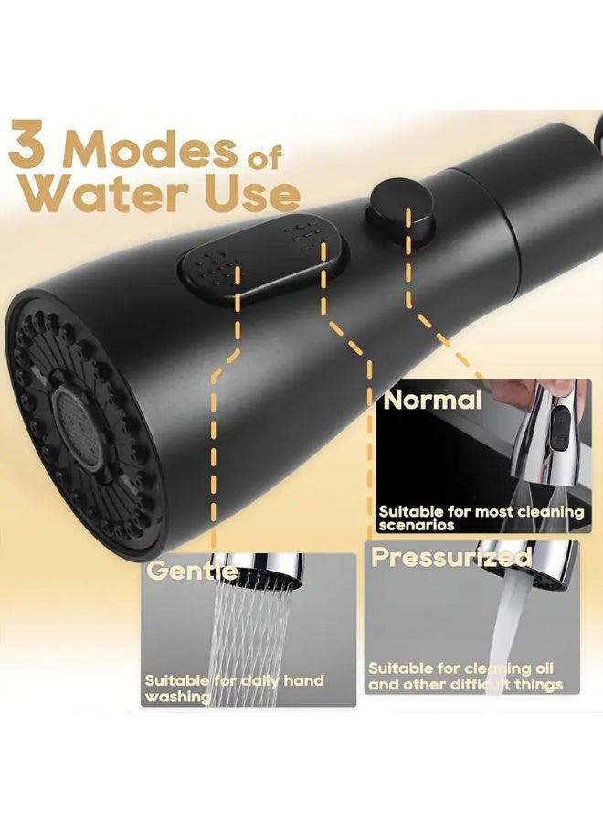 Rotating Kitchen Faucet Extender with Splash-Proof Booster Nozzle - Image 2