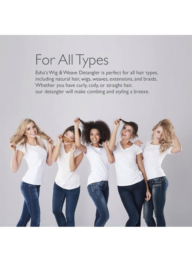 ESHA Girl Wig & Weave Leavein Conditioner & Detangler (4 Fl Oz) - Image 4