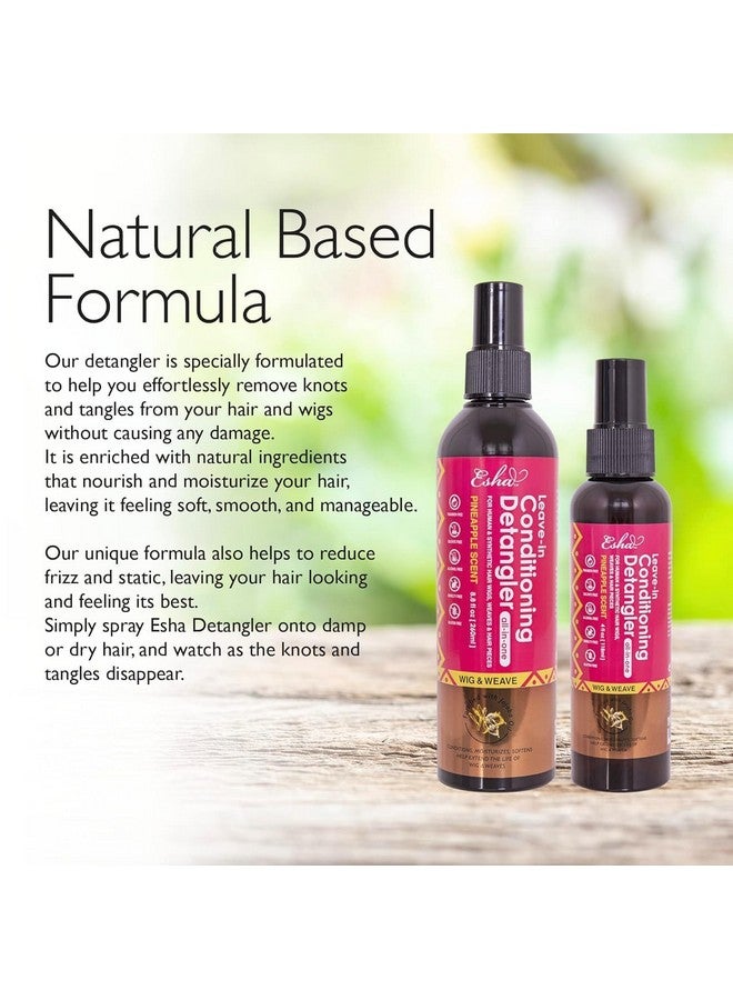 ESHA Girl Wig & Weave Leavein Conditioner & Detangler (4 Fl Oz) - Image 3