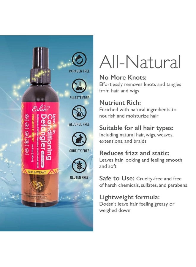 ESHA Girl Wig & Weave Leavein Conditioner & Detangler (4 Fl Oz) - Image 2