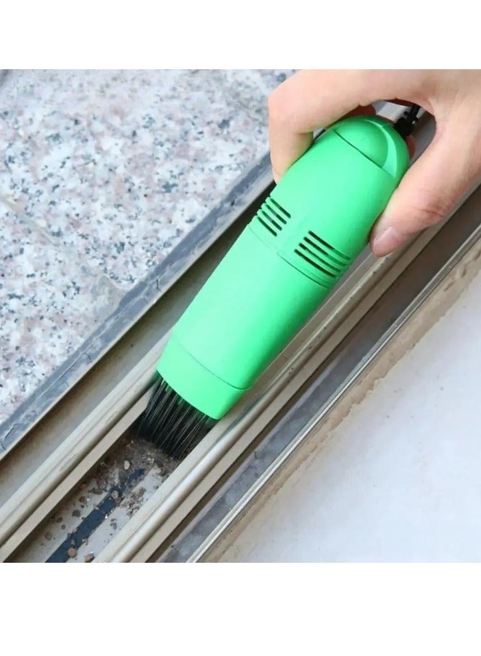 AROAQ Keyboard Cleaning Brush, Mini Computer Vacuum Usb Keyboard Cleaner, Lightweight Portable Computer Dust Blower Duster, Vacuum Computer Cleaning Tool For Laptops Computers, (Black) - Image 4