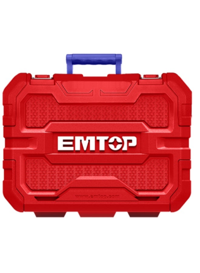 EMTOP Professional Cordless Angle Grinder and Cutter - Brushless Motor, 4.0Ah Batteries, and Charger - 20V - Image 5