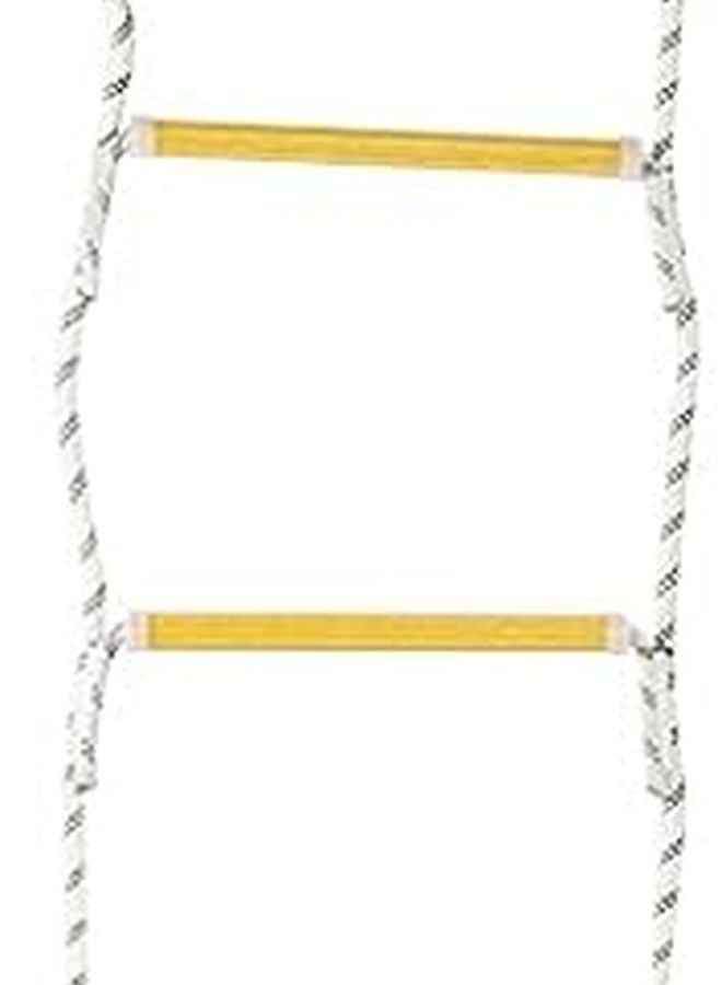 Emergency Escape Ladder 2M 6.6FT Portable Fire Safety Rescue Nylon - Image 1